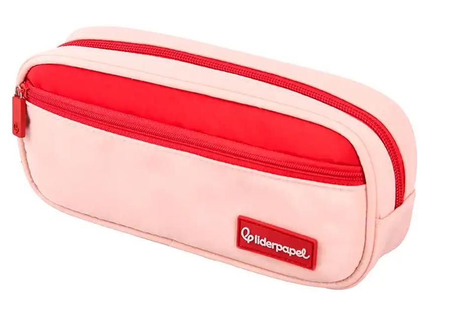 PORTATOT LIDERPAPEL DUO ROSA DUES CREMALLERES | 8423473094802 | 171455 | Llibreria La Gralla | Librería online de Granollers