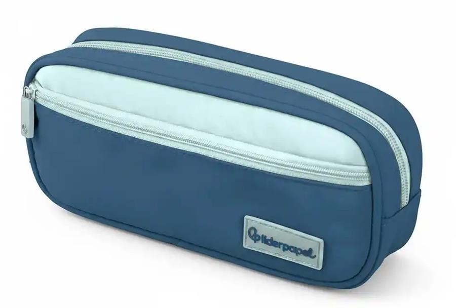 PORTATOT LIDERPAPEL DUO BLAU DUES CREMALLERES | 8423473094833 | 171458 | Llibreria La Gralla | Librería online de Granollers