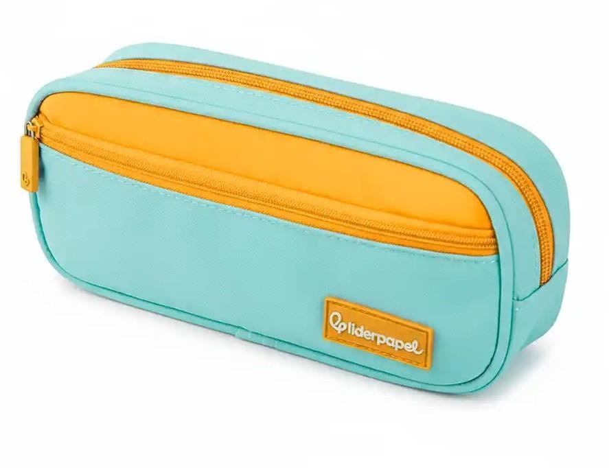 PORTATOT LIDERPAPEL DUO BLAU I GROC DUES CREMALLERES | 8423473094819 | 171456 | Llibreria La Gralla | Librería online de Granollers