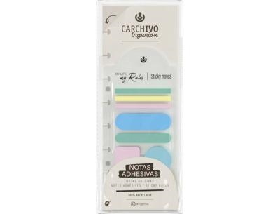 NOTES ADHESIVES INGENIOX COLORS PASTEL | 8422951068724 | 66173299 | Llibreria La Gralla | Llibreria online de Granollers