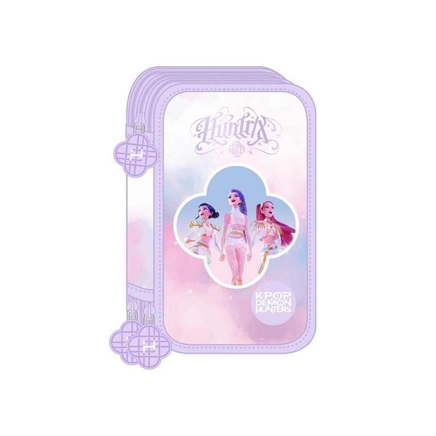 PLUMIER 3 CREMALLERES K-POP DEMON HUNTERS | 8412688651481 | 442669857 | Llibreria La Gralla | Librería online de Granollers