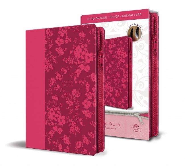 BIBLIA REINA VALERA 1960 LETRA GRANDE. SÍMIL FUCSIA | 9781644733851 | REINA VALERA REVISADA, REINA VALERA REVISADA | Llibreria La Gralla | Llibreria online de Granollers