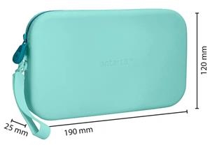 PORTATOT ANTARTIK SILICONA TROPICAL DIVE RECTANGULAR 1 CREMALLERA MENTA | 8423473094314 | IK49 | Llibreria La Gralla | Librería online de Granollers