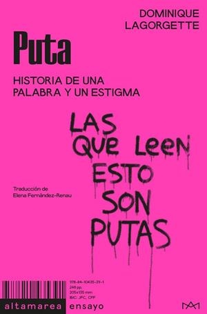 PUTA | 9788410435391 | LAGORGETTE, DOMINIQUE | Llibreria La Gralla | Librería online de Granollers