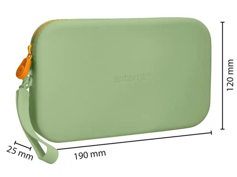 PORTATOT ANTARTIK SILICONA TROPICAL DIVE RECTANGULAR 1 CREMALLERA VERD MILITAR | 8423473094321 | IK50 | Llibreria La Gralla | Librería online de Granollers