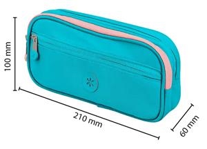 PORTATOT ANTARTIK FUSION FLEX 3 COMPARTIMENTS BLAU TURQUESA | 8423473070097 | IK08 | Llibreria La Gralla | Librería online de Granollers