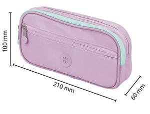 PORTATOT ANTARTIK FUSION FLEX 3 COMPARTIMENTS LILA | 8423473070110 | IK10 | Llibreria La Gralla | Librería online de Granollers