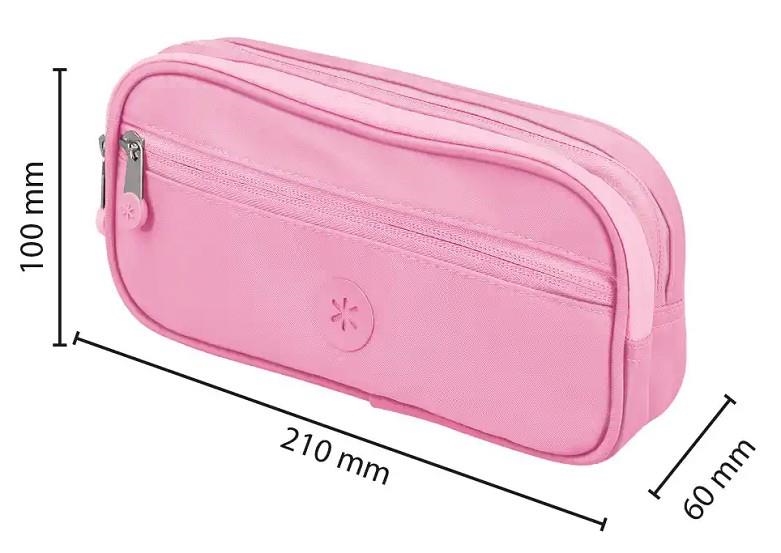 PORTATOT ANTARTIK FUSION FLEX 3 COMPARTIMENTS ROSA | 8423473070134 | IK12 | Llibreria La Gralla | Llibreria online de Granollers