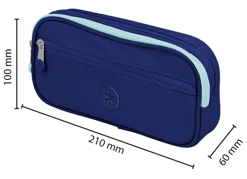 PORTATOT ANTARTIK FUSION FLEX 3 COMPARTIMENTS BLAU MARI | 8423473070073 | IK06 | Llibreria La Gralla | Llibreria online de Granollers