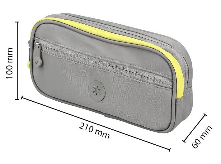 PORTATOT ANTARTIK FUSION FLEX 3 COMPARTIMENTS GRIS | 8423473070059 | IK04 | Llibreria La Gralla | Librería online de Granollers