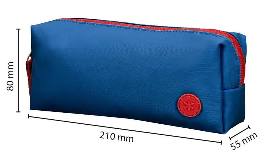 PORTATOT ANTARTIK BASIC BLAU MARI 1 CREMALLERA | 8423473070172 | IK16 | Llibreria La Gralla | Librería online de Granollers