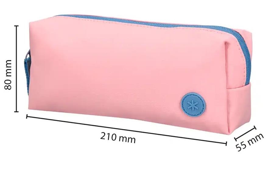 PORTATOT ANTARTIK BASIC ROSA 1 CREMALLERA | 8423473070295 | IK28 | Llibreria La Gralla | Librería online de Granollers