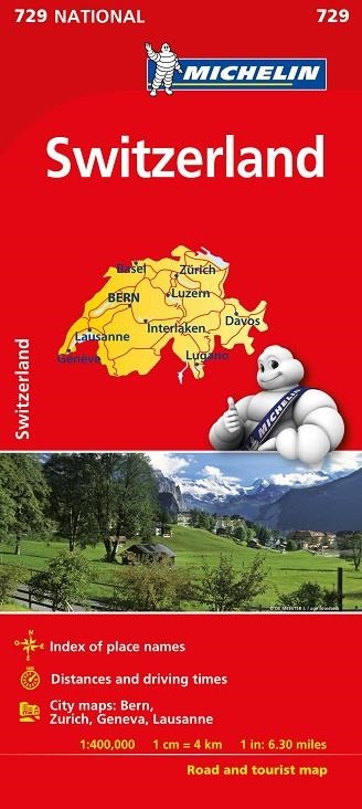 MAPA NATIONAL SUIZA MICHELIN | 9782067171640 | , VV. AA | Llibreria La Gralla | Llibreria online de Granollers