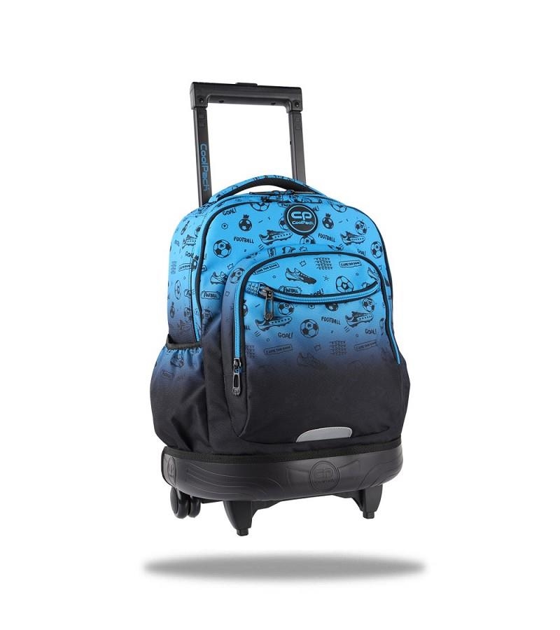 MOTXILLA RODES COOLPACK FOOTBALL DEEP BLUE | 5907360009238 | H004008 | Llibreria La Gralla | Llibreria online de Granollers