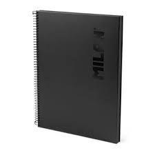 LLIBRETA A4 MILAN SHADOW NEGRE QUADRICULA 5X5 80F 95GR | 8411574115779 | 57143E80DWK | Llibreria La Gralla | Llibreria online de Granollers