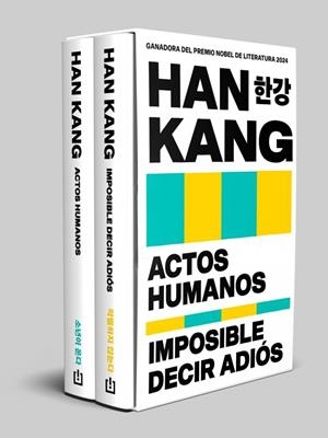 ESTUCHE HAN KANG: CONTIENE IMPOSIBLE DECIR ADIÓS | ACTOS HUMANOS | 9788466392624 | KANG, HAN | Llibreria La Gralla | Llibreria online de Granollers