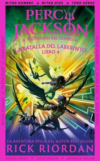 BATALLA DEL LABERINTO, LA  (PERCY JACKSON Y LOS DIOSES DEL OLIMPO 4) | 9788419868923 | RIORDAN, RICK | Llibreria La Gralla | Llibreria online de Granollers