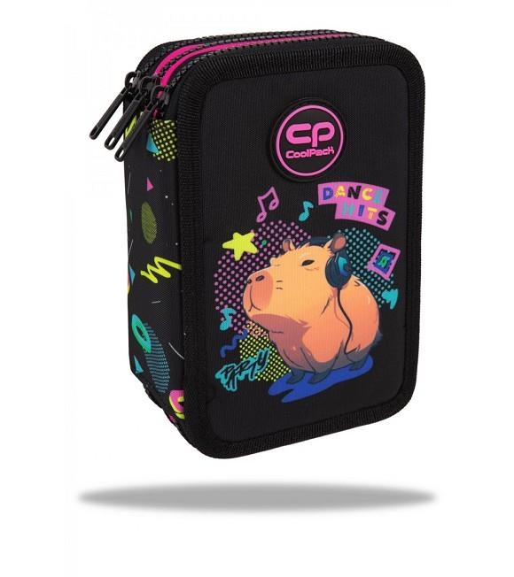 PLUMIER COOLPACK TRIPLE JUMPER CAPYBARA MUSIC | 5907360005018 | COOF067961 | Llibreria La Gralla | Llibreria online de Granollers