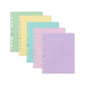 DOSSIER OXFORD A4 MULTITALADRE VELCRO PASTELS | 3045050471490 | 400185545 | Llibreria La Gralla | Llibreria online de Granollers