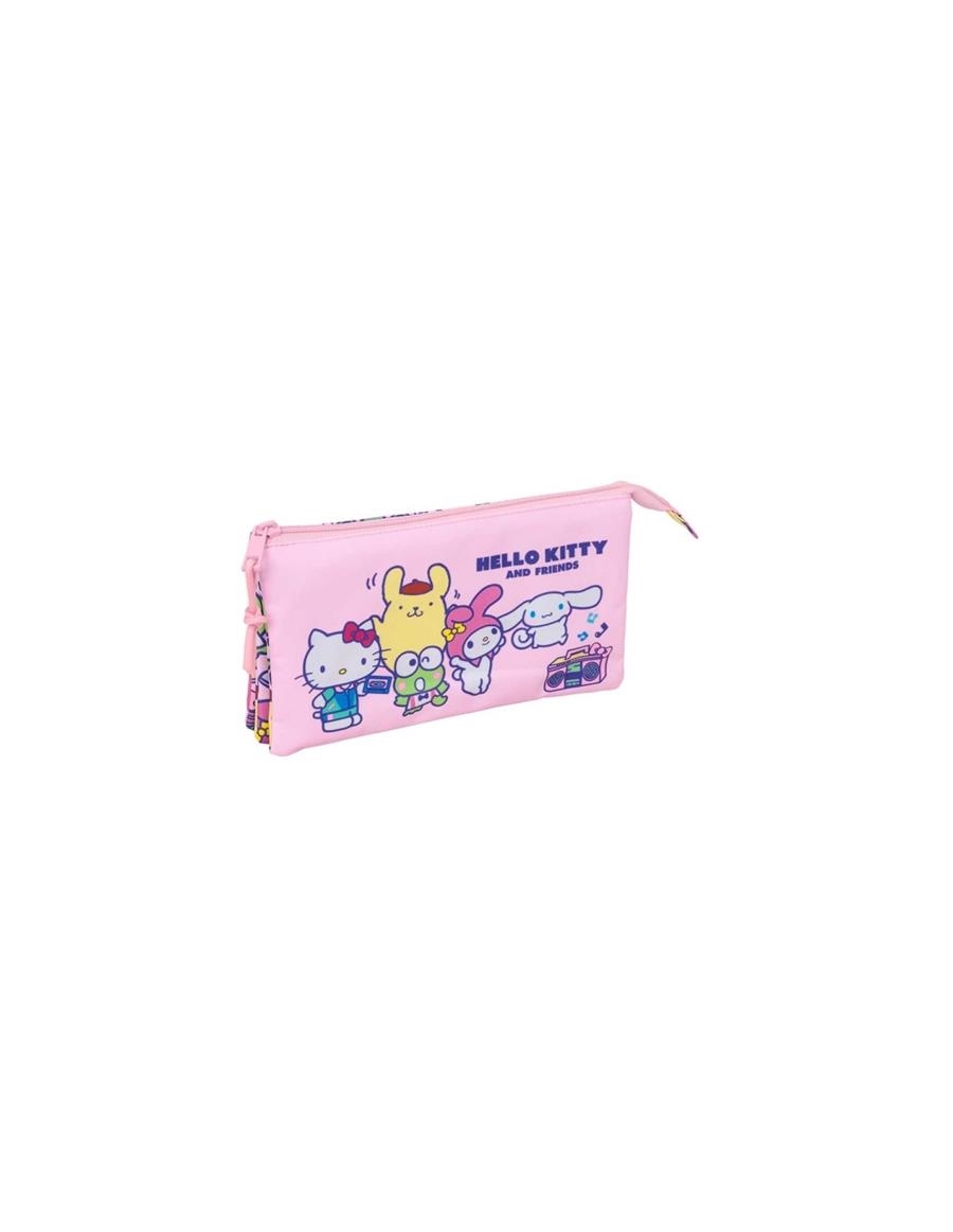 PORTATOT TRIPLE SAFTA HELLO KITTY & FRIENDS | 8412688632459 | 812696744 | Llibreria La Gralla | Llibreria online de Granollers