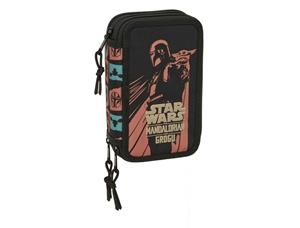 PLUMIER TRIPLE SAFTA MANDALORIAN I GROGU | 8412688632626 | 412667857 | Llibreria La Gralla | Llibreria online de Granollers