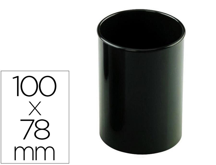 CUBILET FAIBO PLASTIC NEGRE | 8425901205040 | 164596 | Llibreria La Gralla | Llibreria online de Granollers