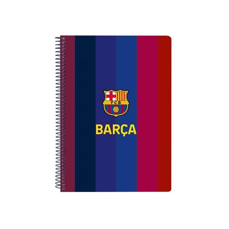 LLIBRETA A5 F.C.BARCELONA 80 F BLAU/GRANA | 8412688649525 | SAF51269065 | Llibreria La Gralla | Llibreria online de Granollers