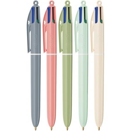 BOLIGRAF 4 COLORS BIC MINERAL TONES | 3086124142205 | 303302 | Llibreria La Gralla | Llibreria online de Granollers