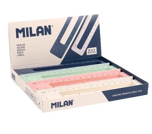 REGLE MILAN RECTANGULAR 15 CM | 8411574116721 | 350220SNCZ | Llibreria La Gralla | Llibreria online de Granollers