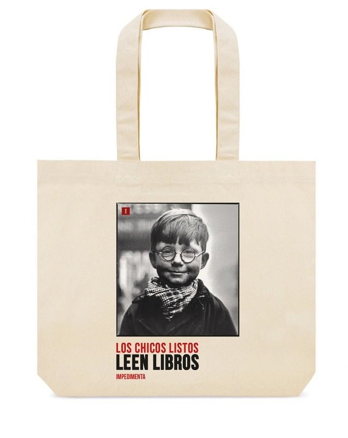 BOLSA DE TELA "LOS CHICOS LISTOS LEEN LIBROS" | 9788419581976 | , AA.VV | Llibreria La Gralla | Librería online de Granollers