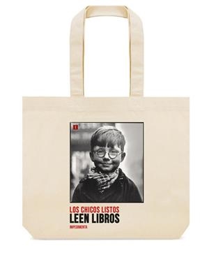 BOLSA DE TELA "LOS CHICOS LISTOS LEEN LIBROS" | 9788419581976 | , AA.VV | Llibreria La Gralla | Librería online de Granollers