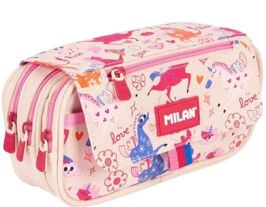 PORTATOT 4 CREMALLRES FLOWICORN SOLAPA | 8411574115502 | 08149FLC | Llibreria La Gralla | Llibreria online de Granollers