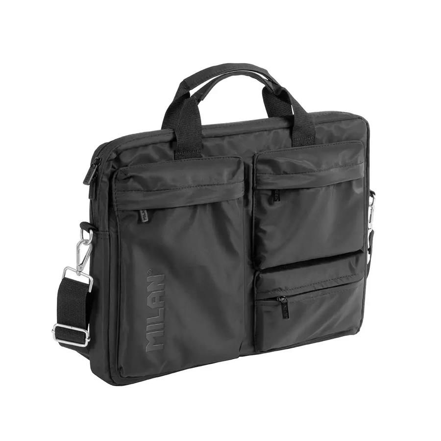 MALETI PORTATIL MILAN SHADOW NEGRE | 8411574118114 | 624304DW | Llibreria La Gralla | Llibreria online de Granollers