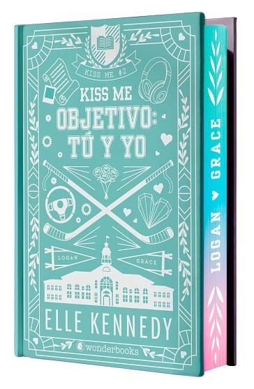 OBJETIVO: TÚ Y YO (KISS ME 2 - OFF CAMPUS 2) - EDICIÓN ESPECIAL EN TAPA DURA CON | 9788410425811 | KENNEDY, ELLE | Llibreria La Gralla | Librería online de Granollers