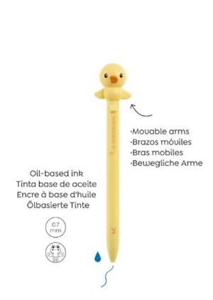 BOLIGRAF B2F HUG ATTACK POLLET | 8422593121832 | MR12177 | Llibreria La Gralla | Llibreria online de Granollers