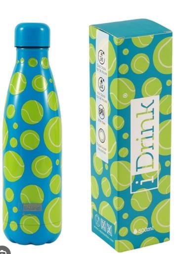 AMPOLLA TERMICA IDRINK 500 ML TENIS | 8053634008586 | ID0461 | Llibreria La Gralla | Llibreria online de Granollers