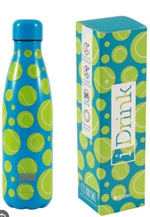 AMPOLLA TERMICA IDRINK 500 ML TENIS | 8053634008586 | ID0461 | Llibreria La Gralla | Librería online de Granollers