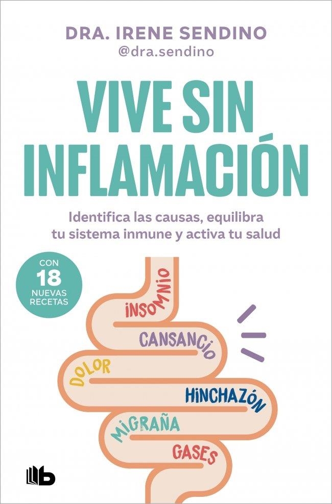VIVE SIN INFLAMACIÓN (BOLSILLO) | 9791387871116 | SENDINO (@DRA.SENDINO), DRA. IRENE | Llibreria La Gralla | Librería online de Granollers