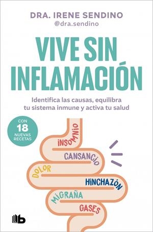 VIVE SIN INFLAMACIÓN (BOLSILLO) | 9791387871116 | SENDINO (@DRA.SENDINO), DRA. IRENE | Llibreria La Gralla | Librería online de Granollers
