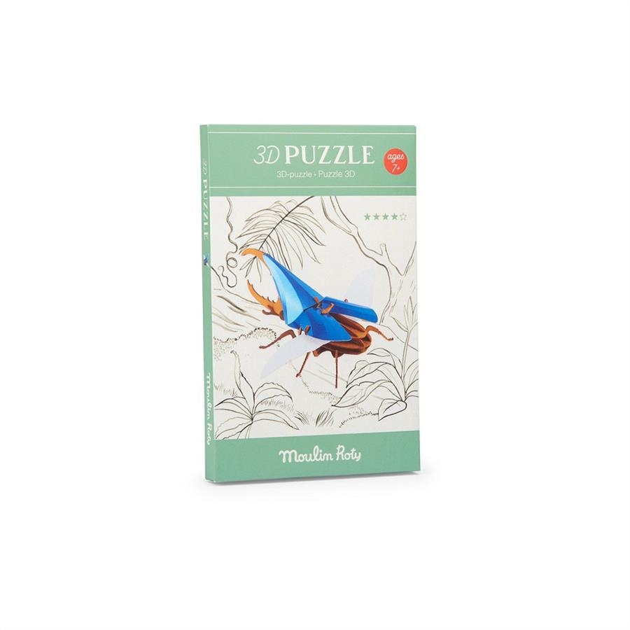 PUZZLE 3D ESCARBAT HERCULES | 3575677191995 | MOULIN ROTY | Llibreria La Gralla | Llibreria online de Granollers