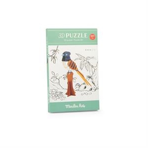 PUZZLE 3D PAPAMOSQUES DEL PARADÍS INDI | 3575677191988 | MOLUIN ROTY | Llibreria La Gralla | Librería online de Granollers
