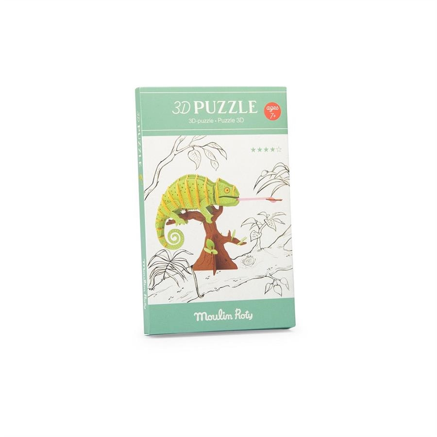 PUZZLE 3D CAMALEO | 3575677191957 | MOULIN ROTY | Llibreria La Gralla | Llibreria online de Granollers