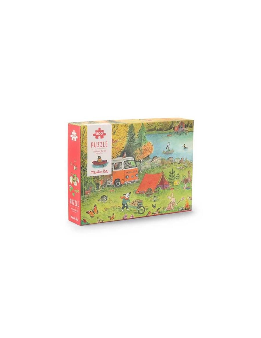 PUZZLE 500 AL LLAC | 3575676324455 | MOULIN ROTY | Llibreria La Gralla | Llibreria online de Granollers