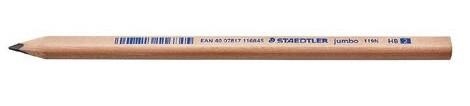 LLAPIS STAEDTLER NATURAL JUMBO Nº2 HB TRIANGULAR | 4007817116845 | 119N HB | Llibreria La Gralla | Librería online de Granollers