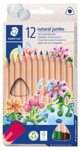 COLORS 12 UN STAEDTLER NATURAL JUMBO | 4007817162798 | 1280N C12 | Llibreria La Gralla | Llibreria online de Granollers