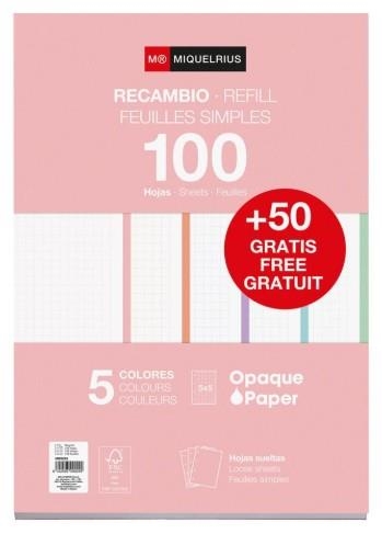 RECANVI FULL NBOOK A4 5 COLORS MIQUELRIUS | 8422593090299 | MR9029 | Llibreria La Gralla | Llibreria online de Granollers