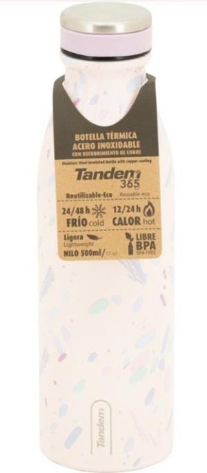 AMPOLLA TERMICA TANDEM 500 ML PAOLA | 8412782611770 | 611770 | Llibreria La Gralla | Llibreria online de Granollers