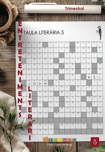 ENTRETENIMENTS LITERARIS, 5 | 9791399250619 | ABASTAR. EINES D'APRENENTATGE, | Llibreria La Gralla | Llibreria online de Granollers