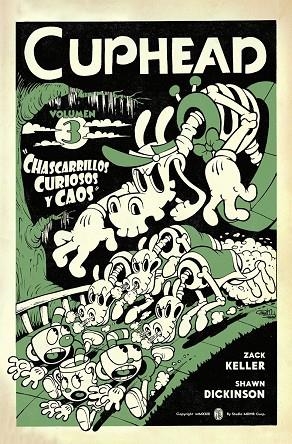 CUPHEAD 03. CHASCARRILLOS CURIOSOS Y CAOS | 9788467973853 | DICKINSON, SHAWN / KELLER, ZACK / ZACK KELLER, | Llibreria La Gralla | Llibreria online de Granollers