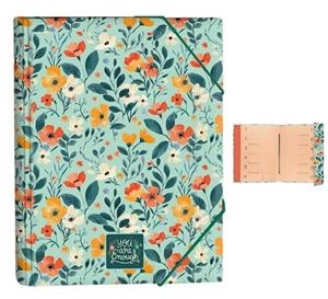 CARPETA SENFORT SEPARADORS FLOWERS VERDA | 8412885256687 | 18203260 | Llibreria La Gralla | Llibreria online de Granollers